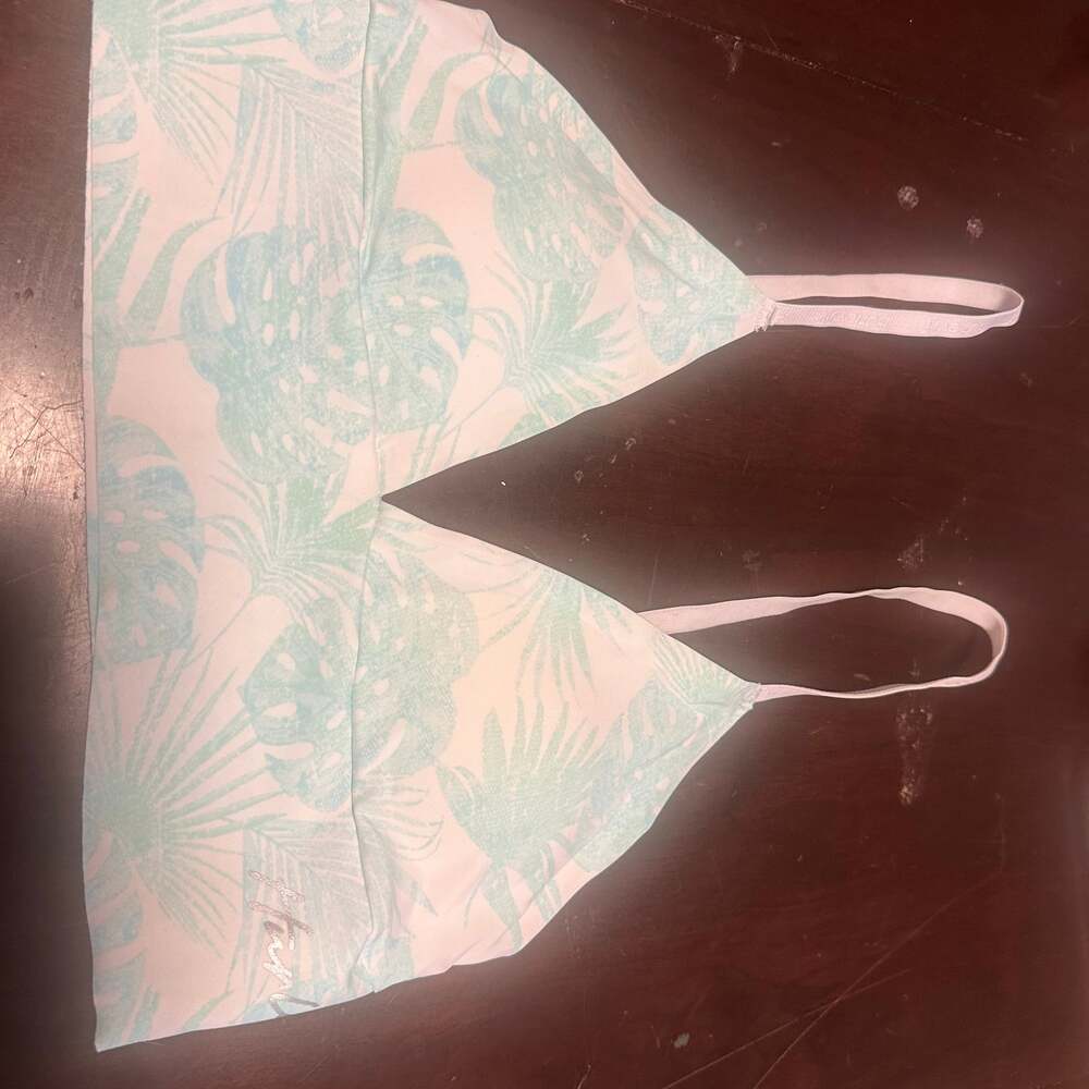 Hurley tropical swim suit top